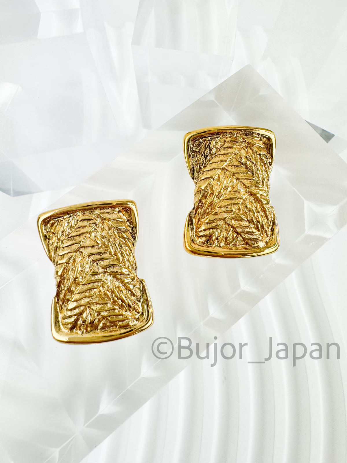 Ysl deals earrings gold