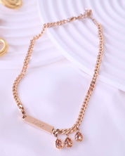 Christian Dior Vintage Gold Tone ID Chain Necklace Rare JOHN GALLIANO