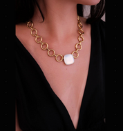 Vintage Givenchy Necklace, Vintage Gold Tone Necklace, Logo Necklace, Vintage Choker Necklace, Snake chain choker , Gold Chain, Gift for her