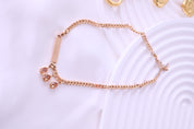Christian Dior Vintage Gold Tone ID Chain Necklace Rare JOHN GALLIANO