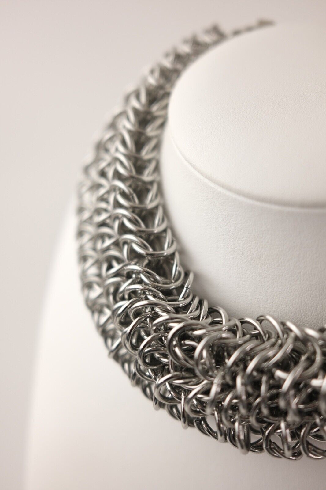 Alexander Wang Chunky Chain Choker Three Row necklace silver, massive necklace , Chunky Chain necklace , Thick Chain choker