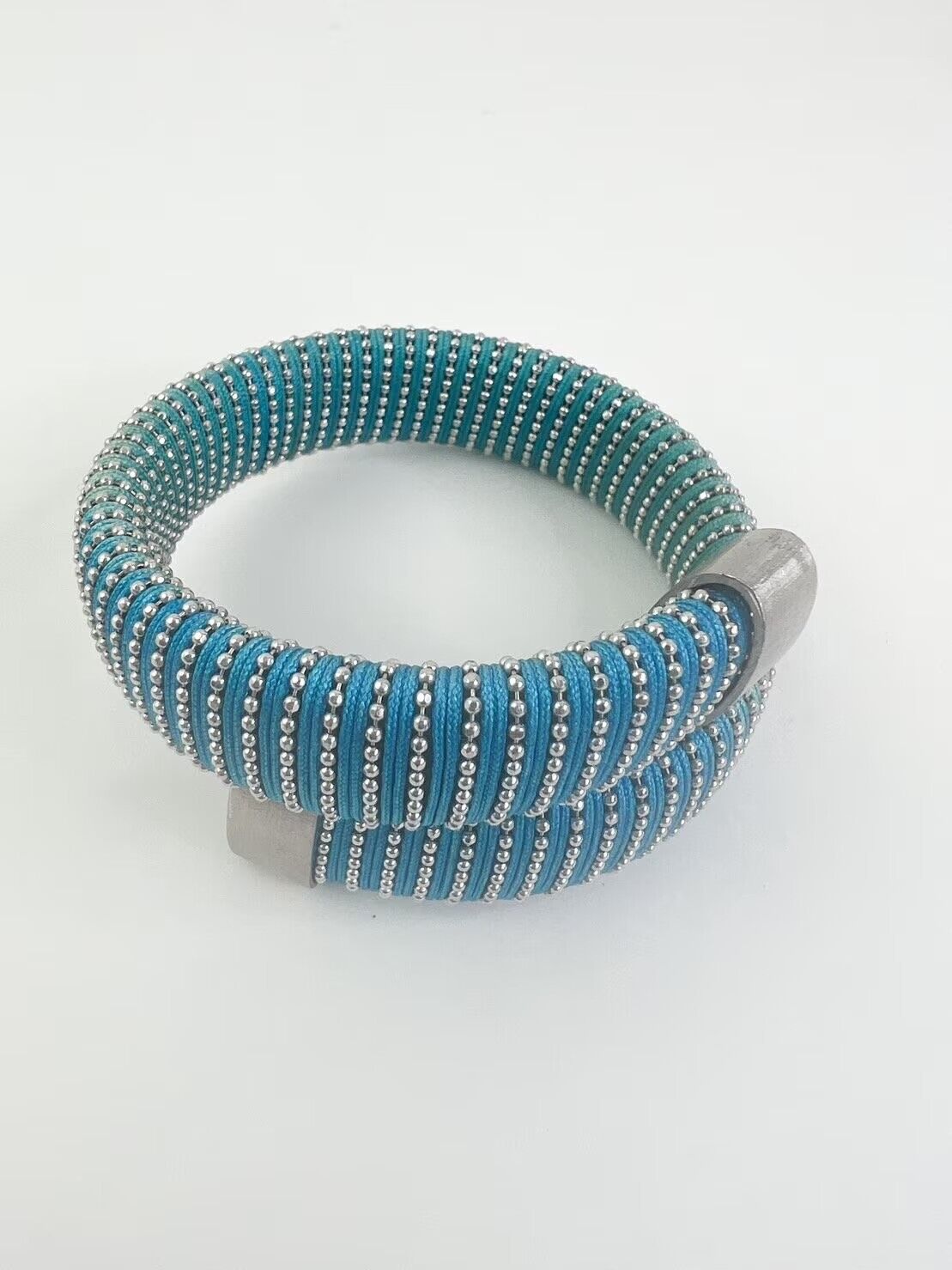 CAROLINA BUCCI Bracelet, Caro Bracelet, Vintage Bracelet Silver, Bracelet Blue, bracelets for women, Gift for Her, Gift for him