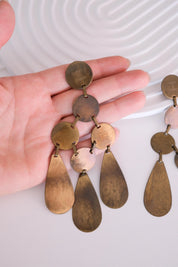 Celine Paris made in Italy earrings seen on beyonce massive extra large, Made in Italy, Vintage Earrings, Earrings dangle, Wedding Earrings, Bridal Earrings
