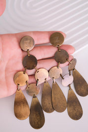 Celine Paris made in Italy earrings seen on beyonce massive extra large, Made in Italy, Vintage Earrings, Earrings dangle, Wedding Earrings, Bridal Earrings