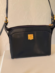 Celine Paris made in Italy door knocker shoulder cross  body clutch camera bag vintage