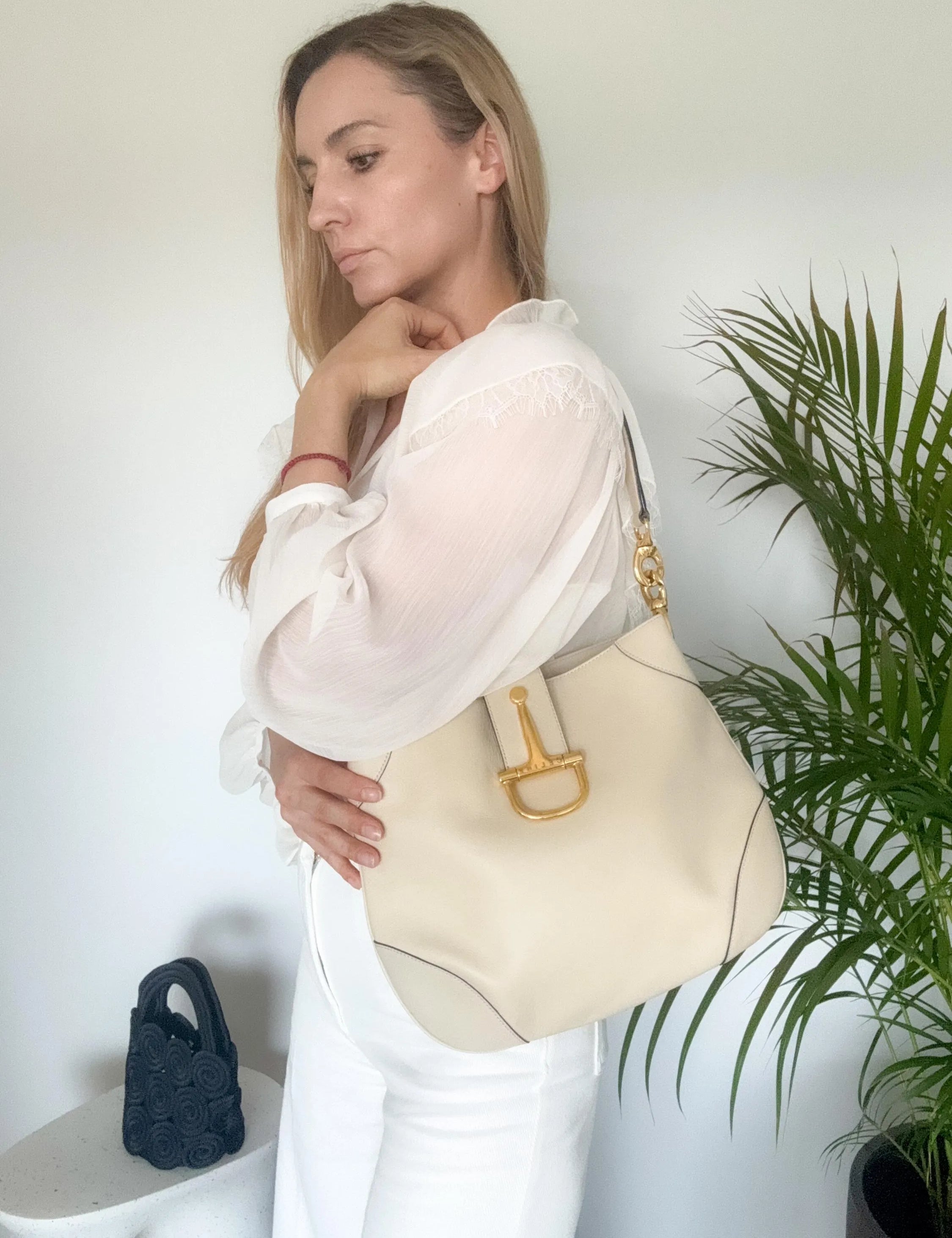 Celine Paris shoulder bag, Celine beige  leather bag, Vintage Bags for Women, Vintage Handbag, Bag Women, Bag Leather Women