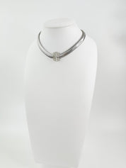 Vintage Christian Dior choker  necklace  Germany, extremely rare Dior necklace, Dior snake chain, Authentic Christian Dior, bridal choker