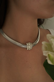 Vintage Christian Dior choker  necklace  Germany, extremely rare Dior necklace, Dior snake chain, Authentic Christian Dior, bridal choker