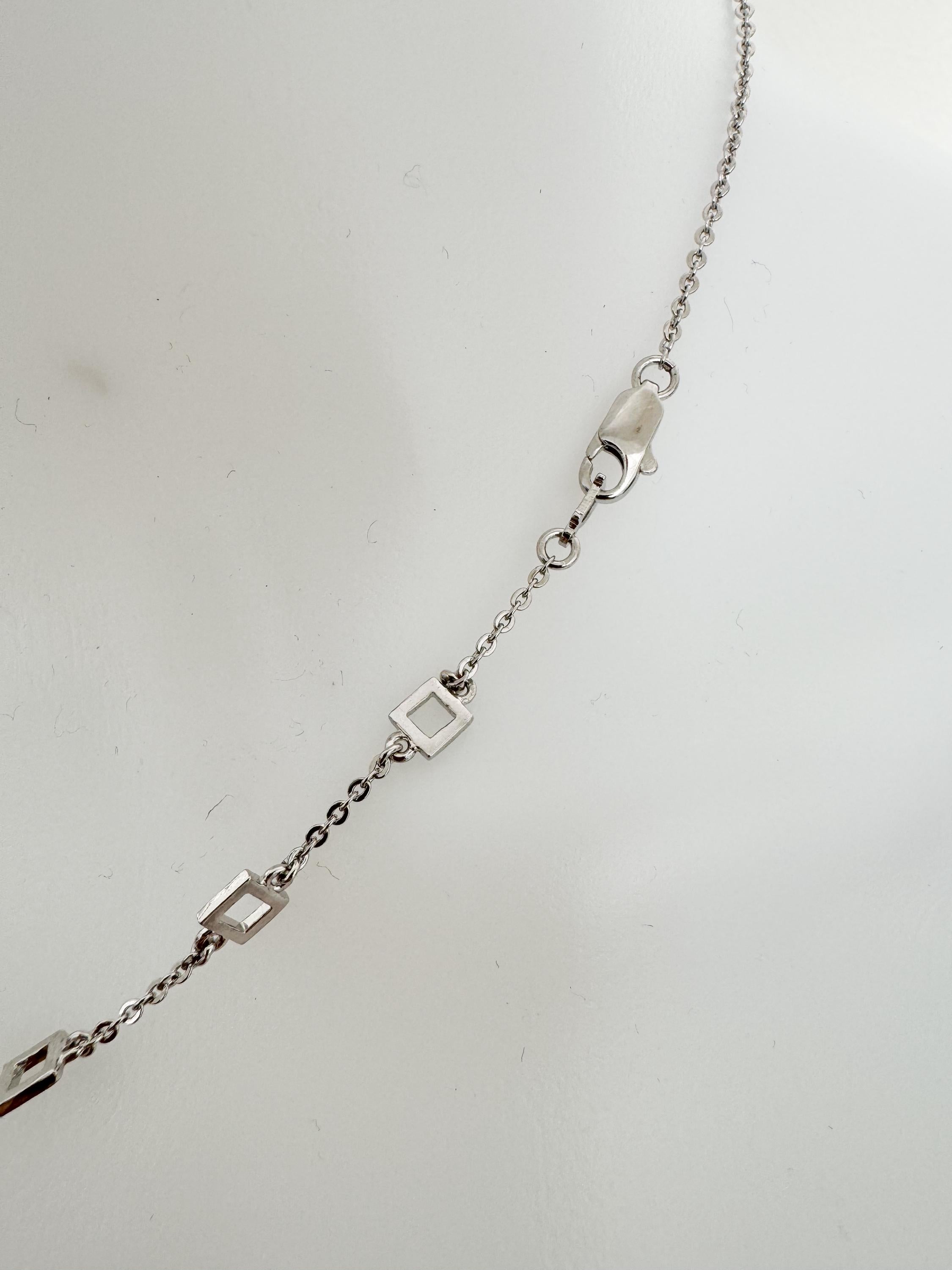 Dainty Christian Dior Silver Tone Vintage Heart Logo Choker Necklace, I Love Dior Necklace, silver heart necklace, vintage Dior Charm