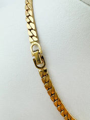 Vintage Christian Dior Necklace, Choker Necklace Gold, Vintage Rhinestone, Bridal Jewelry, Wedding Jewelry, Jewelry for Women, Gift for her
