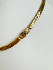 Vintage Christian Dior Necklace, Choker Necklace Gold, Vintage Rhinestone, Bridal Jewelry, Wedding Jewelry, Jewelry for Women, Gift for her