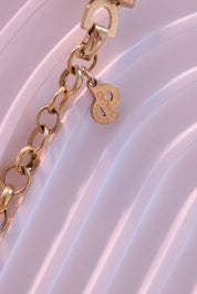 Vintage Christian Dior Necklace, Dior Chain Necklace, Dior Tubogas necklace Snake chain  Necklace, Gift for her, gold zipper choker