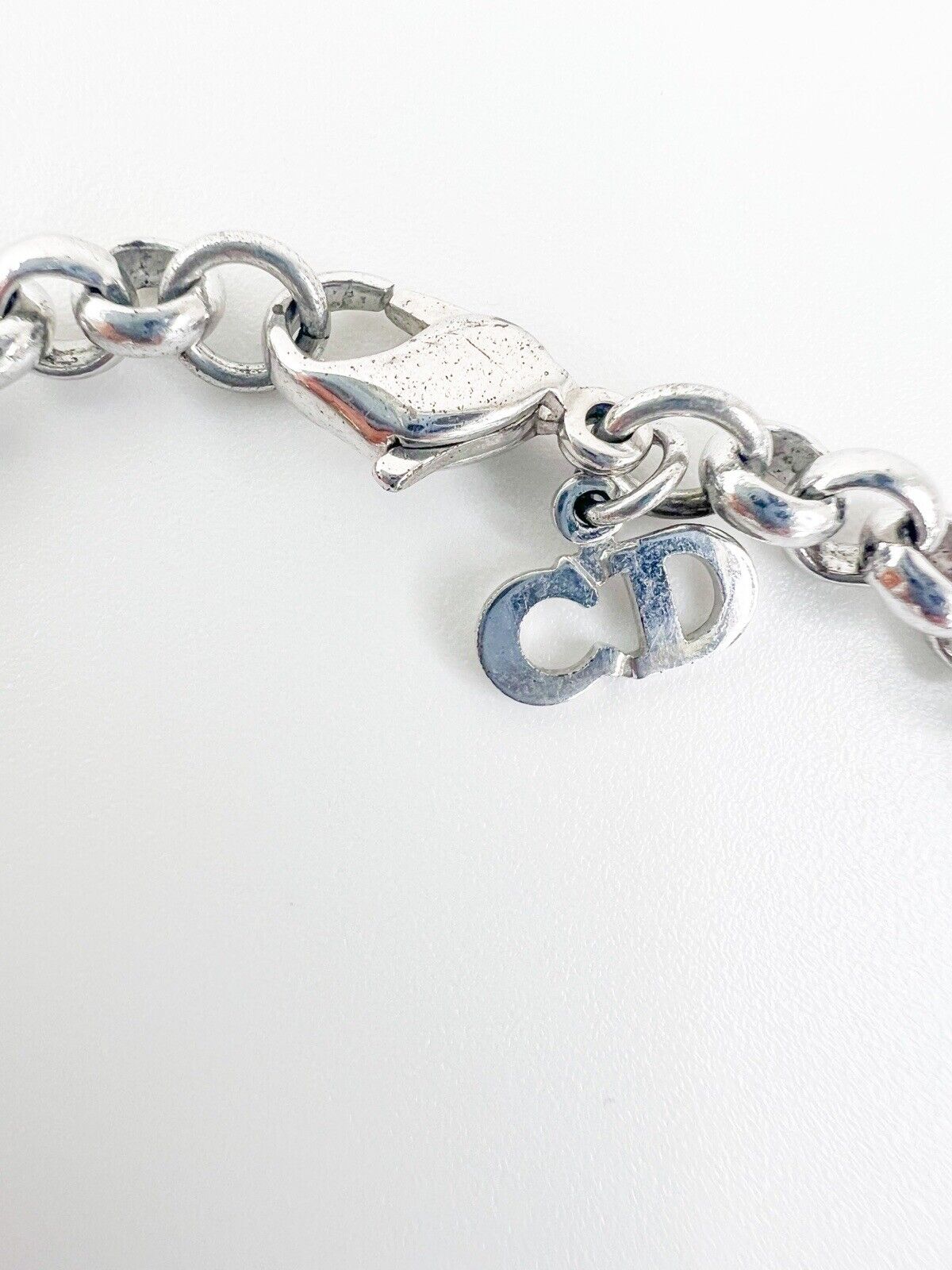 Vintage Christian Dior, Vintage Bracelet, Lady bug Bracelet, Vintage Rhinestone, Bracelet Silver, Vintage Jewelry, Personalized Gifts