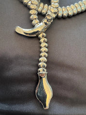Vintage Elsa Peretti for Tiffany & Co. Snake Necklace Sterling silver 925 collector Item
