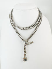 Vintage Elsa Peretti for Tiffany & Co. Sterling silver Snake Necklace 90cm 223gr Sterling silver sv925 , collector Tiffany