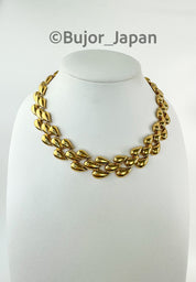 Vintage Givenchy Necklace Choker, wedding choker, Tear Gold Necklace Givenchy, Vintage Necklace Chain Gold, Bridal necklace, gift for her