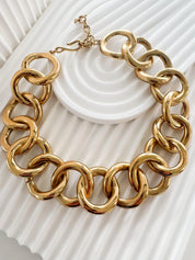 Vintage Givenchy Necklace, Chunky Choker Necklace, Designer High End Jewelry, 80s Vintage, Multi-Strand Necklace, vintage bridal