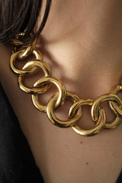Vintage Givenchy Necklace, Chunky Choker Necklace, Designer High End Jewelry, 80s Vintage, Multi-Strand Necklace, vintage bridal
