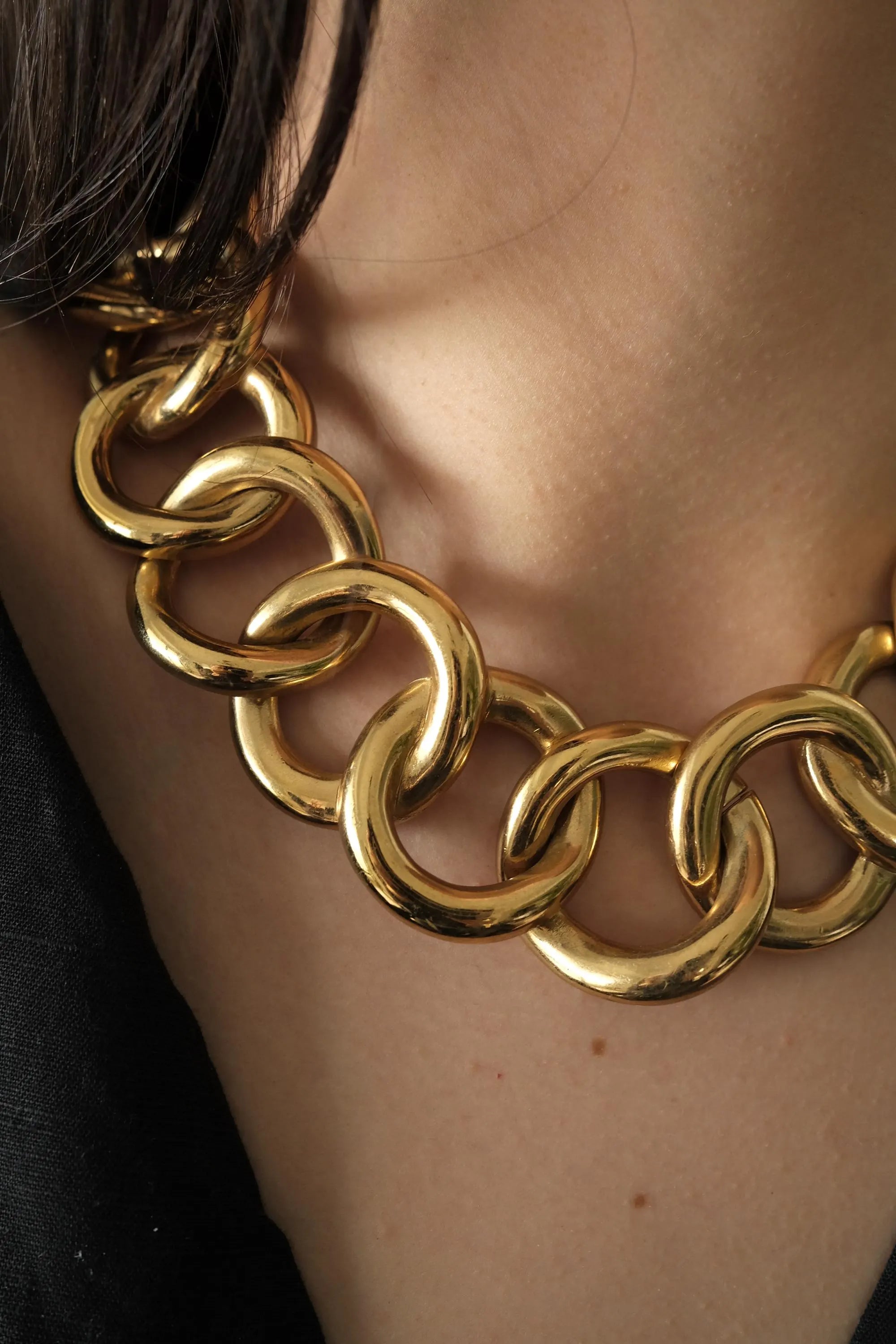 Vintage Givenchy Necklace, Chunky Choker Necklace, Designer High End Jewelry, 80s Vintage, Multi-Strand Necklace, vintage bridal