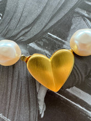 Vintage Givenchy Necklace, Chunky Choker Necklace, Logo Givenchy, Designer High End Jewelry ,80s Vintage, choker necklace, Pearl Necklace
