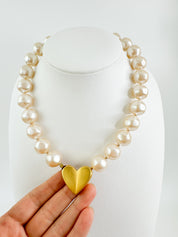 Vintage Givenchy Necklace, Chunky Choker Necklace, Logo Givenchy, Designer High End Jewelry ,80s Vintage, choker necklace, Pearl Necklace