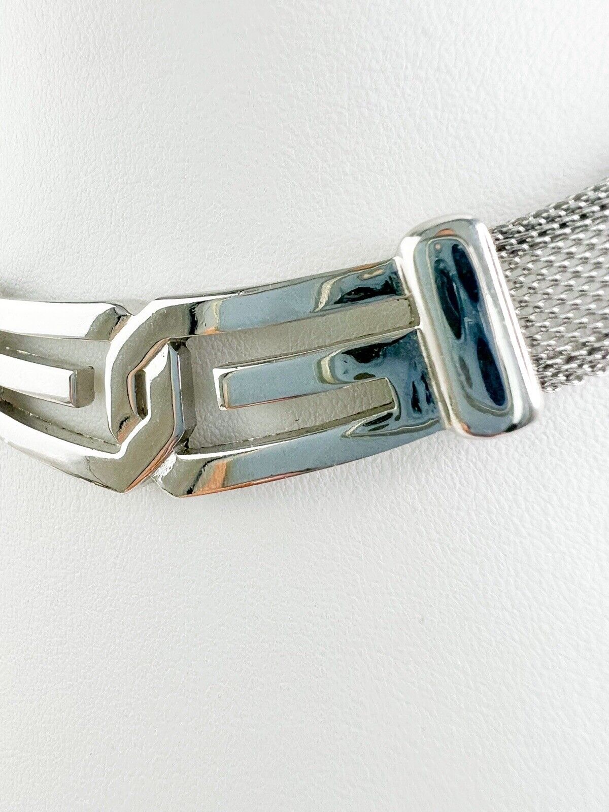 Givenchy Silver Tone 1977 Choker Necklace Vintage Extremely rare collectible