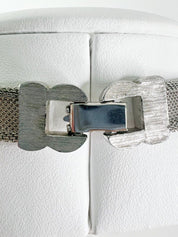 Givenchy Silver Tone 1977 Choker Necklace Vintage Extremely rare collectible