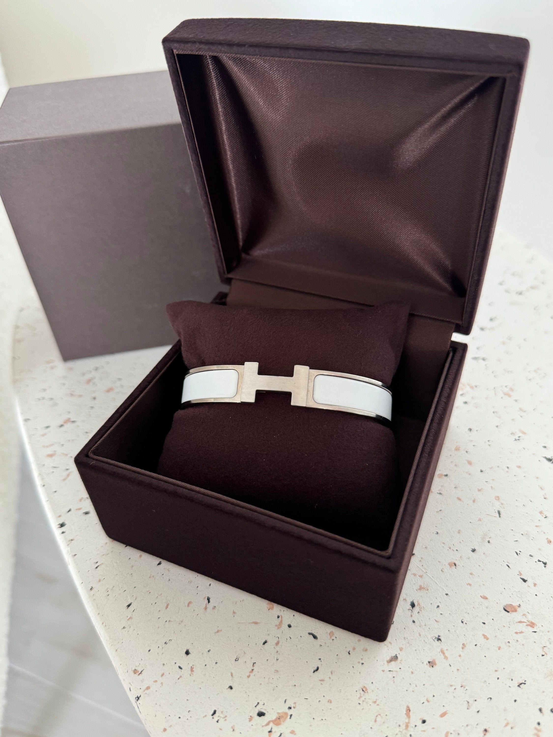 Hermes Clic HH  Bracelet, Enamel  Bracelet, vintage Bracelets, Silver Bracelets, Everyday Jewelry, Made in France, Unisex Bracelet Men’s