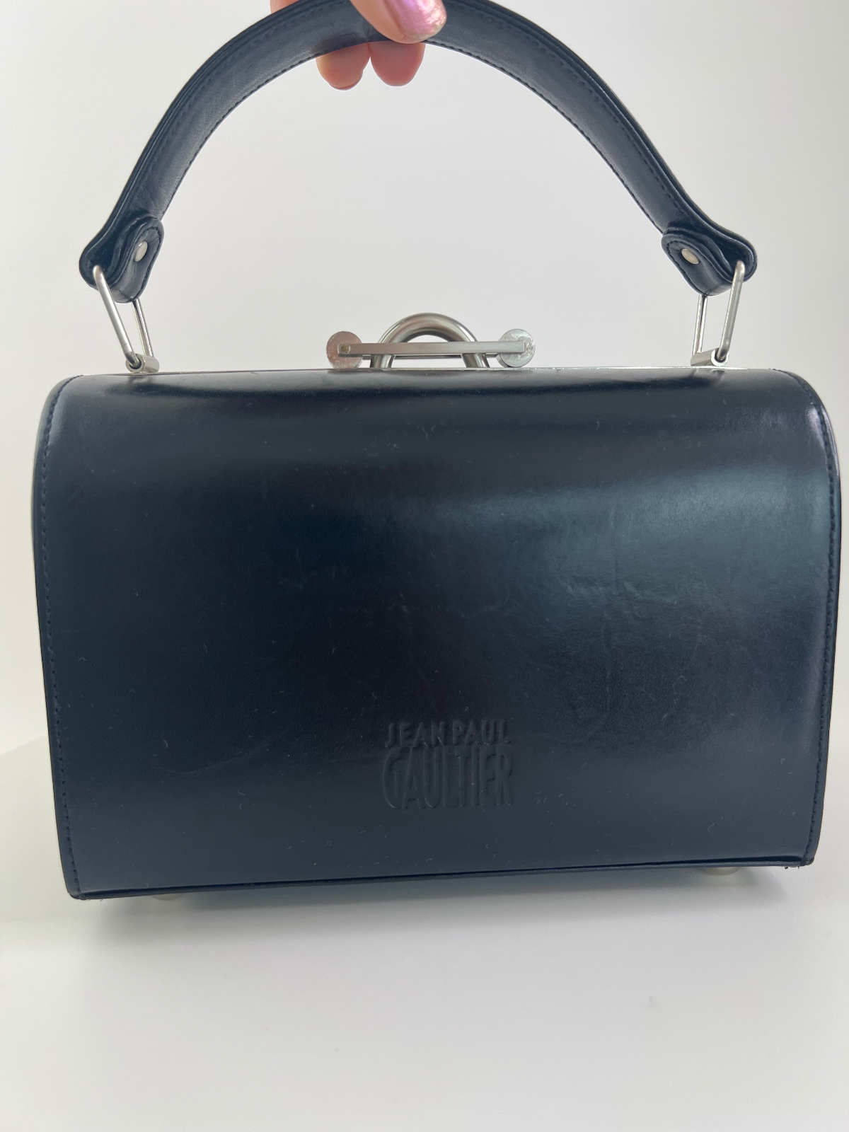 Vintage Jean Paul Gaultier handbag  Jean Paul Gaultier fashion, Jean Paul Gaultier vanity bag, vintage bag, top handle Bag, Bag Women