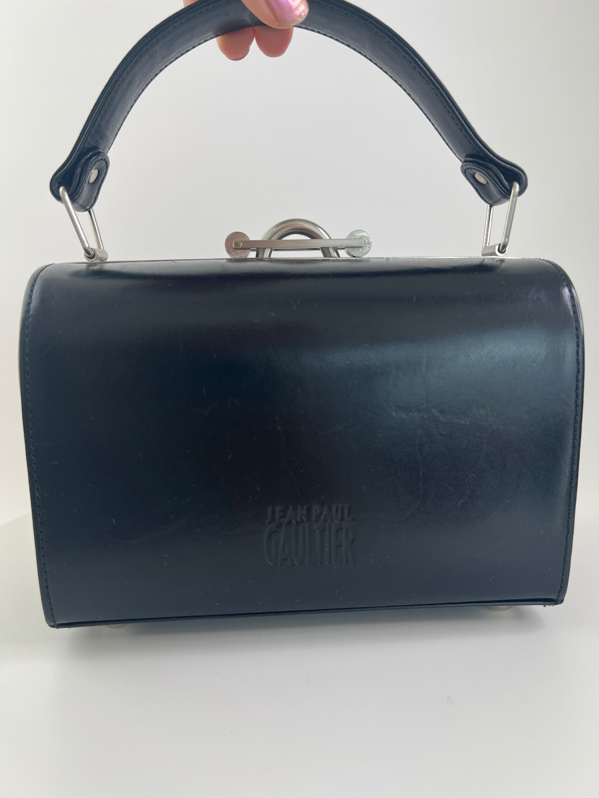 Vintage Jean Paul Gaultier handbag  Jean Paul Gaultier fashion, Jean Paul Gaultier vanity bag, vintage bag, top handle Bag, Bag Women