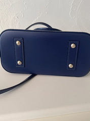 Authentic Louis Vuitton Alma BB Indigo Made in France M40855 Bag Leather Women Vintage Bags for Women