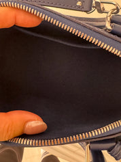 Authentic Louis Vuitton Alma BB Indigo Made in France M40855 Bag Leather Women Vintage Bags for Women