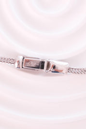 Authentic Attwood and Sawyer signed clasp on vintage silver choker necklace