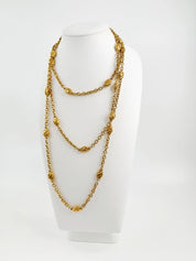 Vintage Chanel Necklace, Choker Necklace, Gold Tone Necklace, Made in France, Gold Coin Necklace, Medallion Necklace, Chanel Stamp necklace