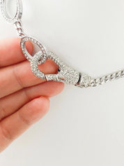 Vintage Christian Dior Hardcore Necklace, Silver Tone Chain Necklace Rare JOHN GALLIANO Very Rare, Vintage  Jewelry, Jewelry for women