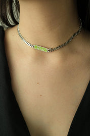 Vintage Christian Dior Necklace, Bridal Necklace, Vintage Necklace, Personalised Gifts, Choker Necklace Silver, CD Logo, Gift for Her