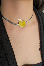 Vintage Christian Dior Necklace, Apple Choker necklace , Collector Item, Jewelry for women, Jewelry necklace, Gift for her