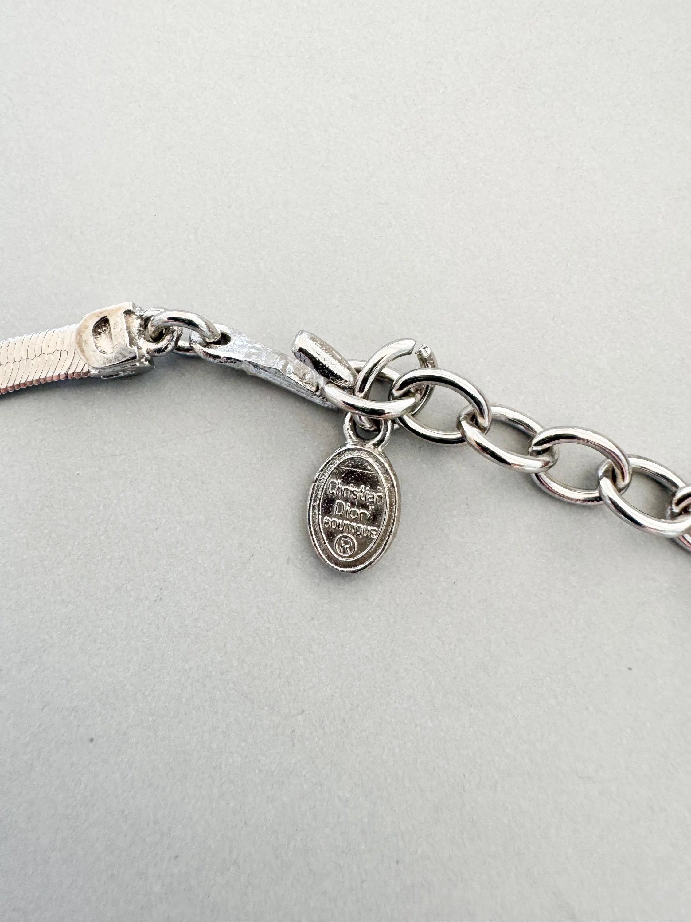Vintage Christian Dior Necklace, Apple Choker necklace , Collector Item, Jewelry for women, Jewelry necklace, Gift for her