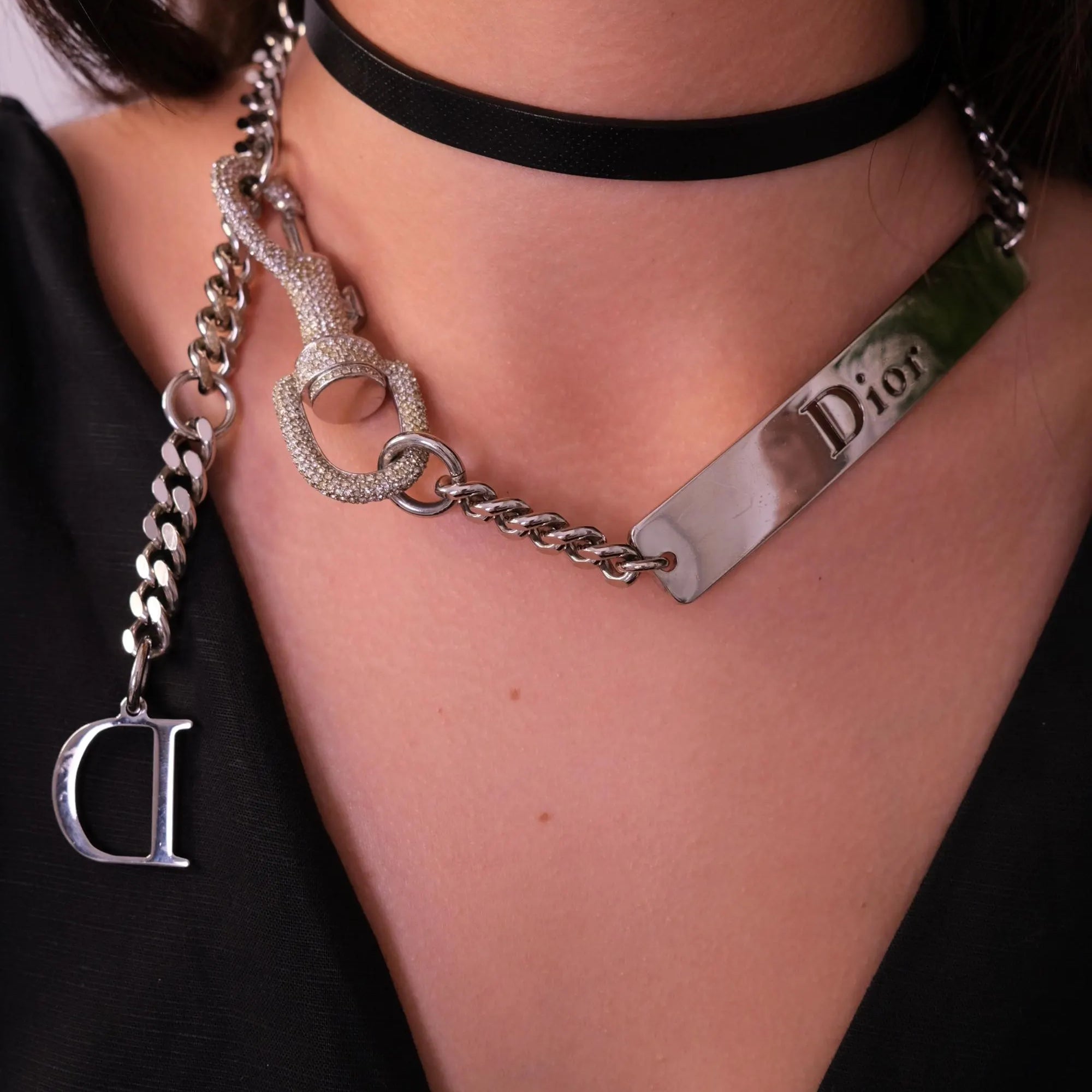  Necklace: John Galliano Design, Jewelry necklace, Vintage Costume Jewelry, Dior Belt, Collector items