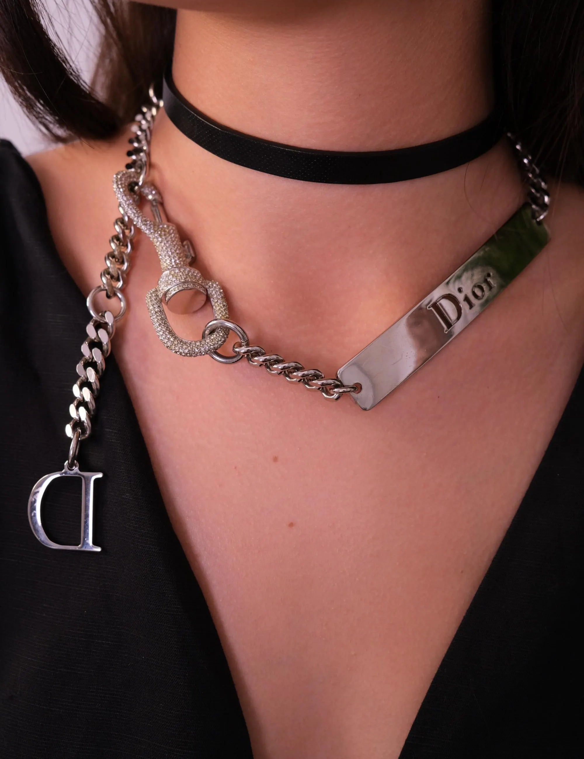  Necklace: John Galliano Design, Jewelry necklace, Vintage Costume Jewelry, Dior Belt, Collector items