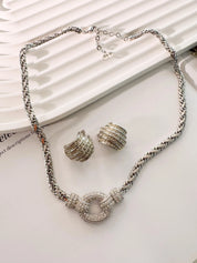 Vintage Christian Dior necklace Germany, extremely rare Dior necklace, Dior Jewelry sets, authentic Christian Dior bridal choker & earrings