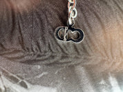 Vintage Christian Dior necklace Germany, extremely rare Dior necklace, Dior Jewelry rhodium plated , authentic Christian Dior bridal choker