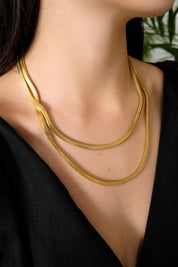 Vintage Christian Dior Necklace, Vintage Chain Necklace, Gold Tone Necklace, Vintage Logo Necklace, Jewelry for Women, Gift for her