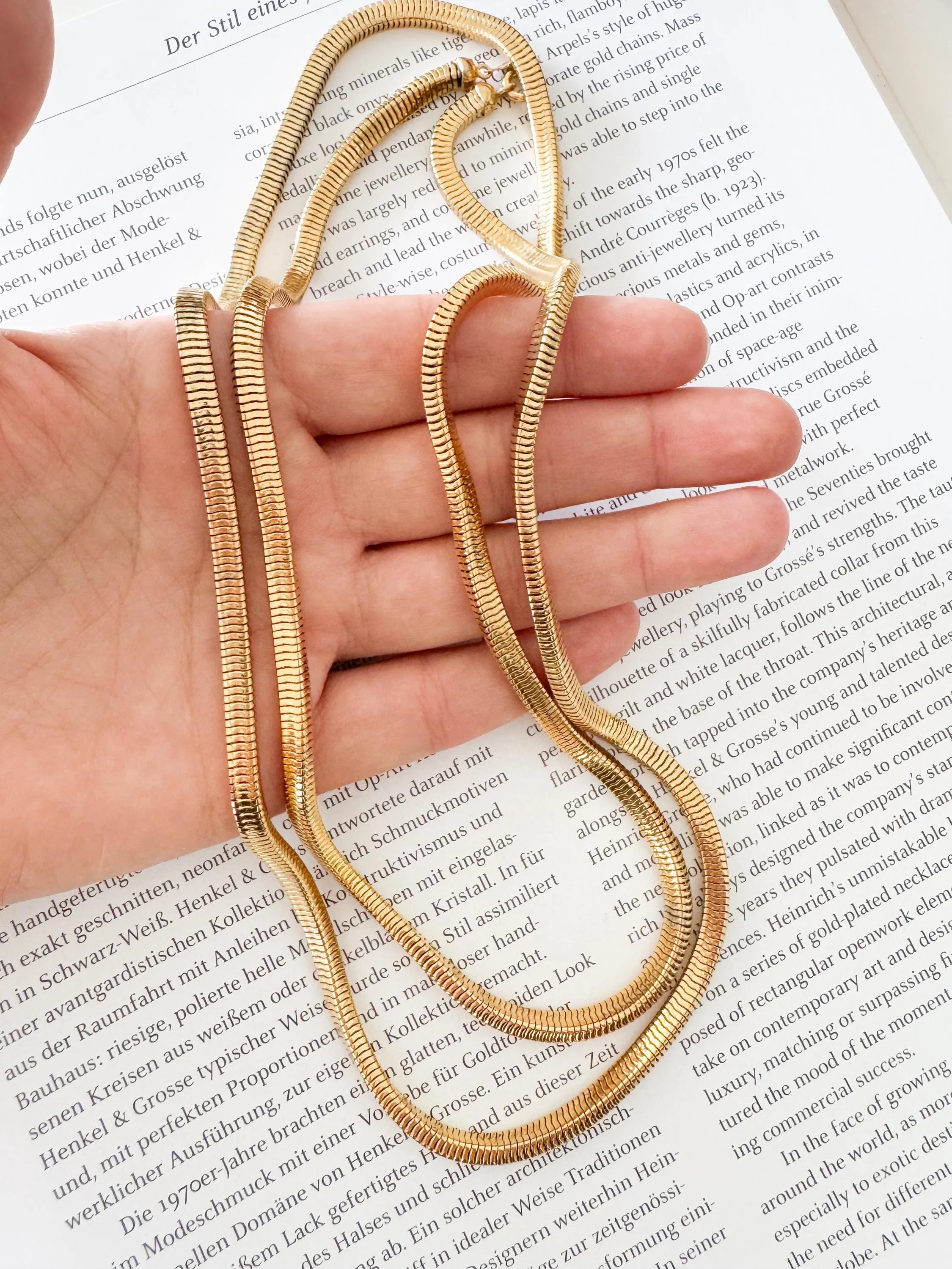 Vintage Christian Dior Necklace, Vintage Chain Necklace, Gold Tone Necklace, Vintage Logo Necklace, Jewelry for Women, Gift for her
