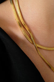 Vintage Christian Dior Necklace, Vintage Chain Necklace, Gold Tone Necklace, Vintage Logo Necklace, Jewelry for Women, Gift for her