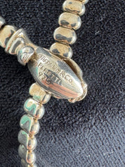 Vintage Elsa Peretti for Tiffany & Co. Sterling silver Snake Necklace 90cm 223gr Sterling silver sv925, collector Tiffany
