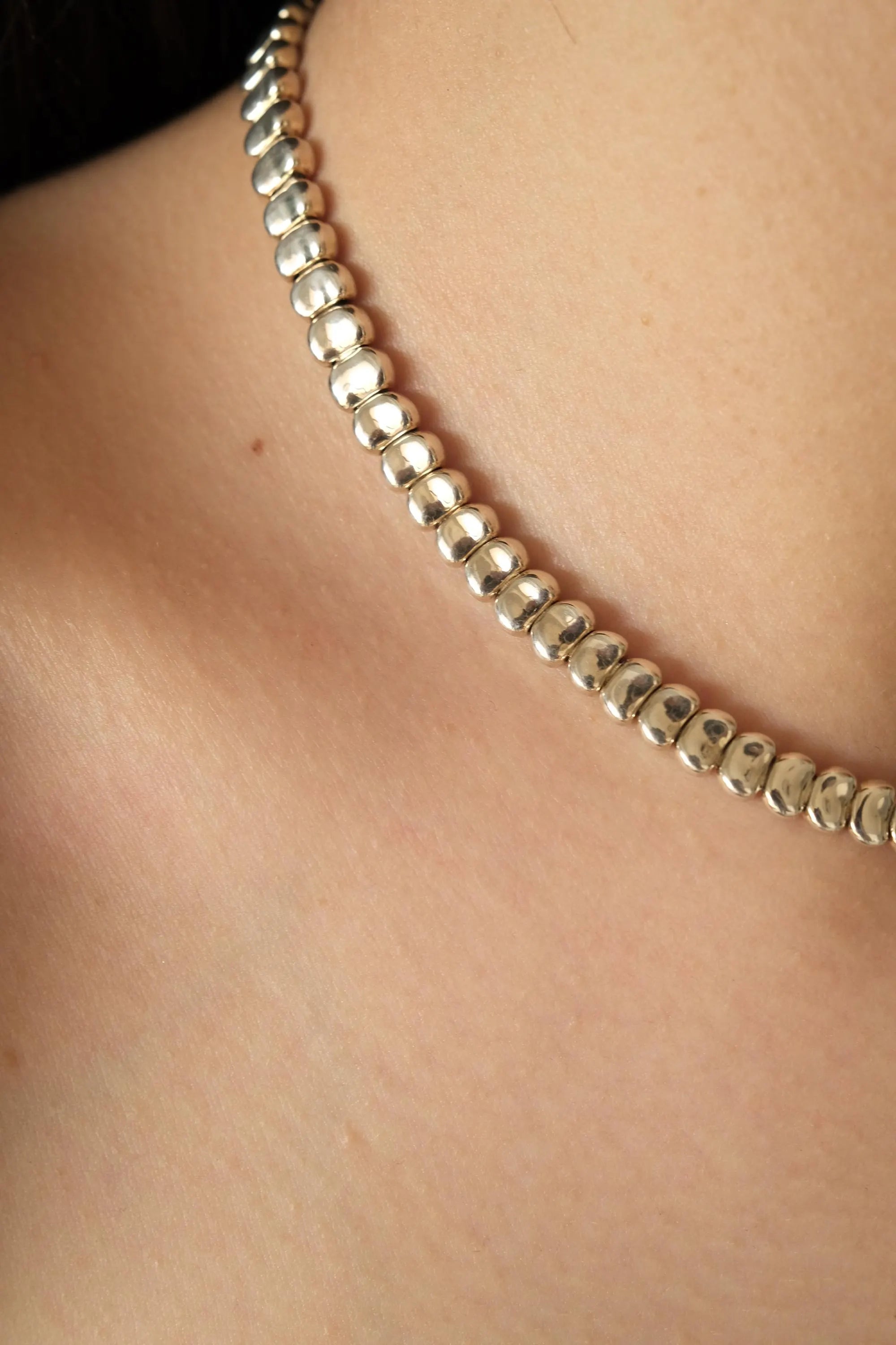 Vintage Elsa Peretti for Tiffany & Co. Sterling silver Snake Necklace 90cm 223gr Sterling silver sv925, collector Tiffany