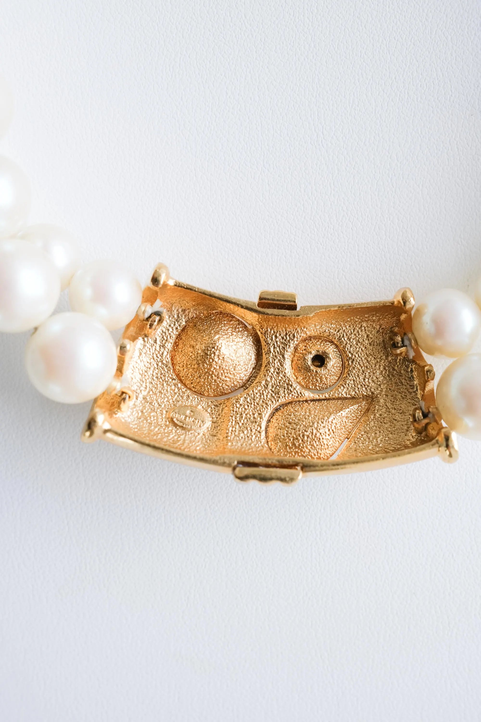 Vintage Givenchy double strand pearl choker elegant classic luxury jewelry