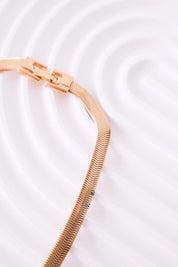 Vintage Givenchy Necklace, Vintage Gold Tone Necklace, Logo Necklace, Vintage Choker Necklace, Snake chain choker , Gold Chain, Gift for her
