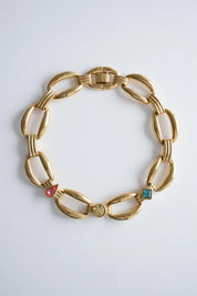 Elegant vintage Givenchy gold choker  charm necklace refined timeless luxury jewellery